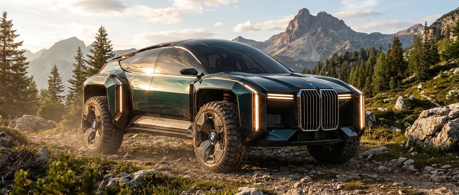 Off-road mode, alpine trail