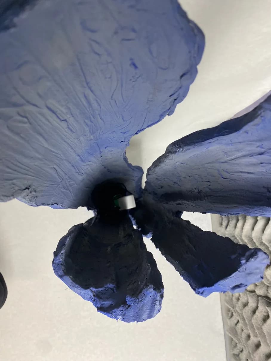 Photos of the Citrea model body and blue shell parts (2 of 3)