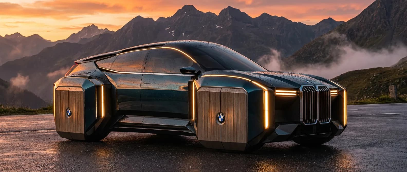 BMW Alter. A transformable luxury 4x4 concept, from early sketches to final renders.